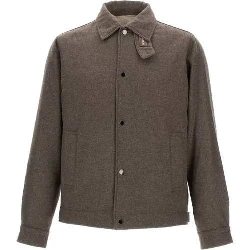 Light Jackets, male, , Size: S Jackets - Woolrich - Modalova