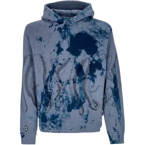 Blaue Horror Pack Hoodie , Herren, Größe: L - Octopus - Modalova