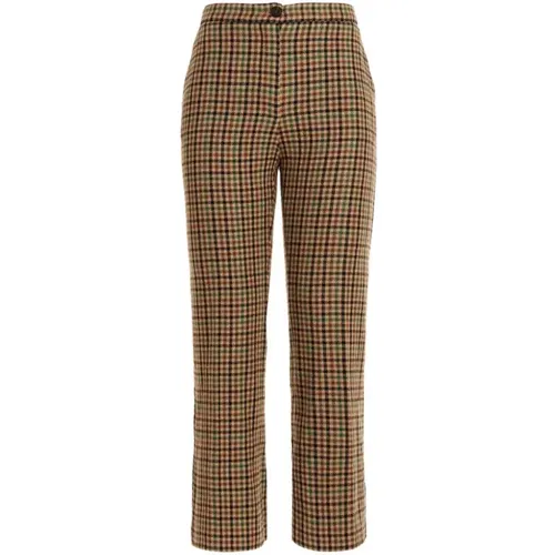 Prince of Wales Check Hose PINKO - pinko - Modalova