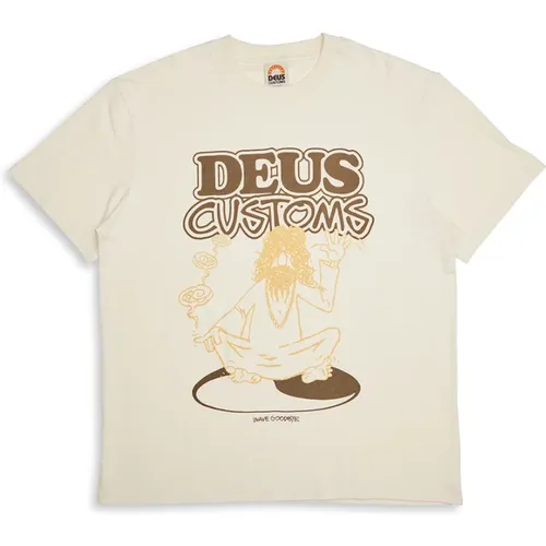 T-Shirts, male, , Size: S Emphatic Wave Tee - Deus Ex Machina - Modalova