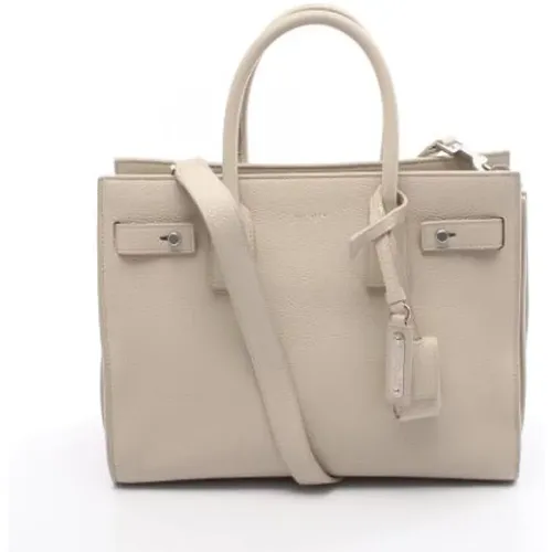 Pre-owned Handbags, female, , Size: ONE SIZE Pre-owned Vintage Leather Handbag - Yves Saint Laurent Vintage - Modalova