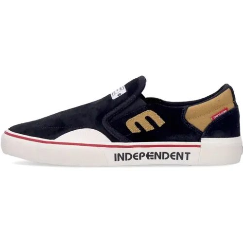 Sneakers, male, , Size: 13 US Slip X Indy Skate Shoes Black/Brown - Etnies - Modalova