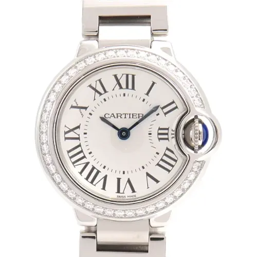 Pre-owned Metal watches , female, Sizes: ONE SIZE - Cartier Vintage - Modalova