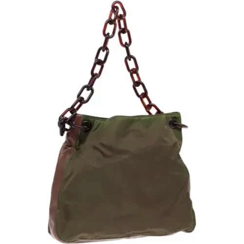 Pre-owned Tote Bags, female, , Size: ONE SIZE Pre-owned Nylon prada-bags - Prada Vintage - Modalova