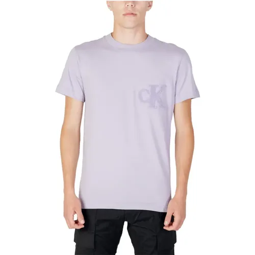 T-Shirts , male, Sizes: XL - Calvin Klein Jeans - Modalova