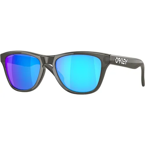 Frogskins XXS Sonnenbrille Prizm Sapphire Grau,Sunglasses,FROGSKINS XXS Sonnenbrille Schwarz,Sonnenbrille Oj9009 900909,Frogskins Sonnenbrille Schwarz - Oakley - Modalova