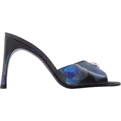 Holographic Logo Mules , female, Sizes: 4 UK, 3 UK, 6 UK - Coperni - Modalova