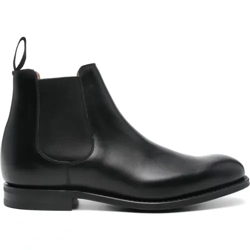 Chelsea Boots, male, , Size: 9 1/2 US Leather Boots - Church's - Modalova