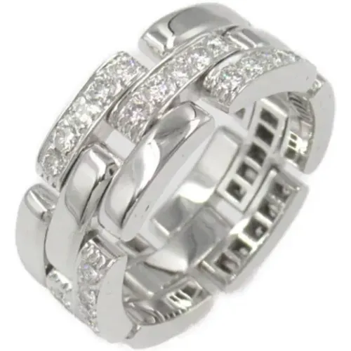 Pre-owned Jewellery, female, , Size: ONE SIZE Pre-owned Metal rings - Cartier Vintage - Modalova