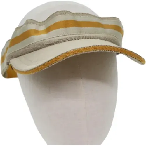 Pre-owned Accessories, female, , Size: ONE SIZE Pre-owned Canvas hats - Gucci Vintage - Modalova