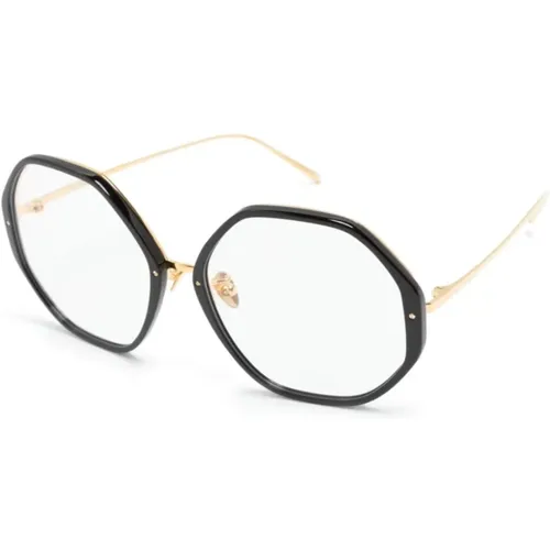 Stilvolle optische Brille für den täglichen Gebrauch , Damen, Größe: 60 MM - Linda Farrow - Modalova