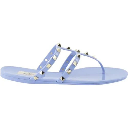 Studded Slip-On Sandals - Valentino Garavani - Modalova