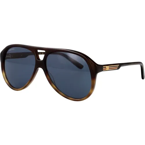 Sunglasses, male, , Size: 59 MM Stylish Men's Sunglasses - Gucci - Modalova