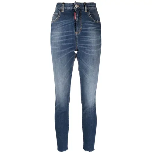 Skinny Jeans , Damen, Größe: 2XS - Dsquared2 - Modalova