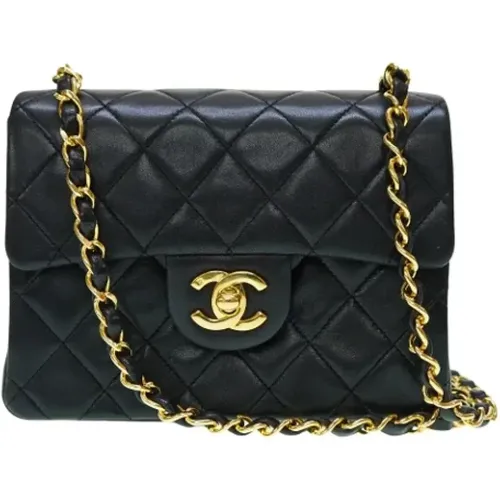 Pre-owned Cross Body Bags, female, , Size: ONE SIZE Pre-owned Leather shoulder-bags - Chanel Vintage - Modalova