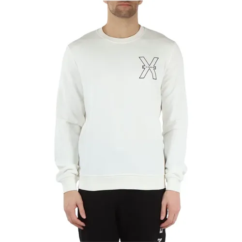 Cotton Blend Crewneck Sweatshirt , male, Sizes: XL, M, 2XL, L - Richmond - Modalova