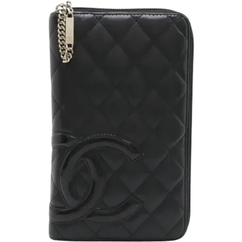 Pre-owned Wallets, female, , Size: ONE SIZE Pre-owned Leather wallets - Chanel Vintage - Modalova