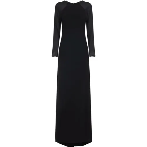 Maxi Dresses, female, , Size: 2XS Long Sleeve Maxi Dress - alberta ferretti - Modalova