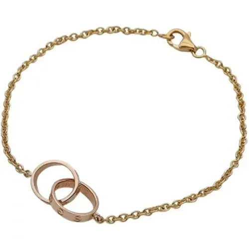 Pre-owned Jewellery, female, , Size: ONE SIZE Pre-owned Rose Gold bracelets - Cartier Vintage - Modalova