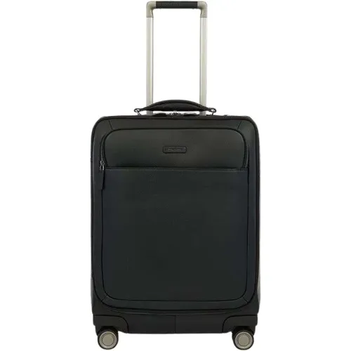 Cabin Bags, unisex, , Size: ONE SIZE Stylish Travel Trolley Bag - Piquadro - Modalova