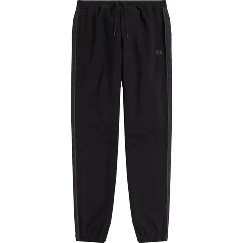 Sweatpants, male, , Size: XS Men`s Nero T2514 102 NER Sweatpants - Fred Perry - Modalova