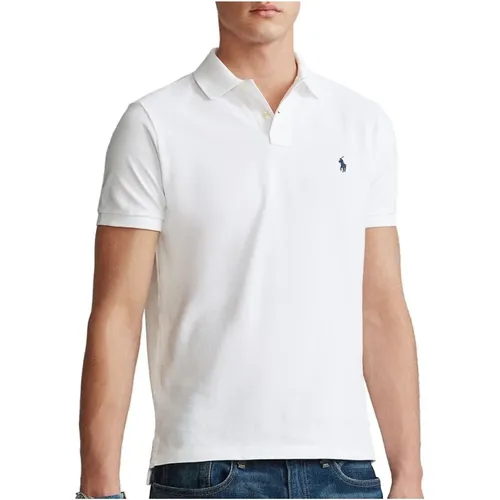 Kultiges Baumwoll Piqué Polo Shirt , Herren, Größe: XL - Polo Ralph Lauren - Modalova