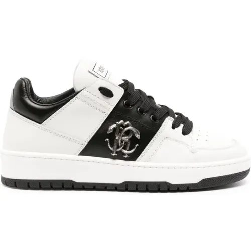 Leather Casual Trainers , female, Sizes: 7 UK, 6 UK, 8 UK - Roberto Cavalli - Modalova