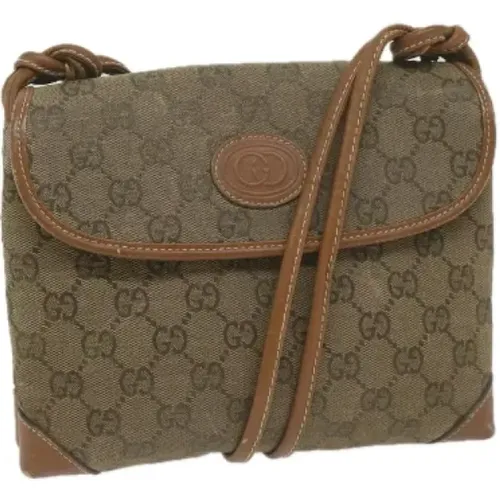 Pre-owned Canvas gucci-bags , female, Sizes: ONE SIZE - Gucci Vintage - Modalova