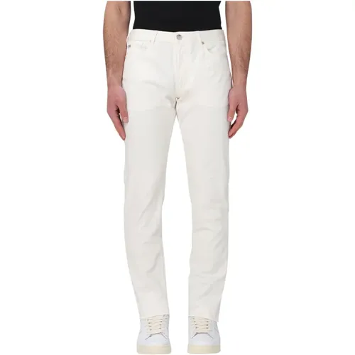 Slim-fit Jeans , male, Sizes: W38 - Giorgio Armani - Modalova