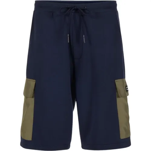 Bermuda-Shorts mit kontrastierenden Taschen , Herren, Größe: M - Iceberg - Modalova