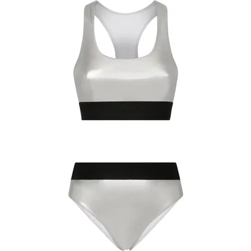 Stylischer Bikini Bademode , Damen, Größe: XS - Dolce & Gabbana - Modalova