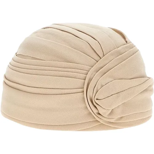 Hats, female, , Size: ONE SIZE Wide Brim Hat - Valentino Garavani - Modalova