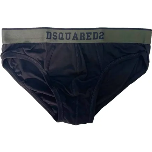 Schwarze Unterwäsche mit Logo-Band , Herren, Größe: XL - Dsquared2 - Modalova