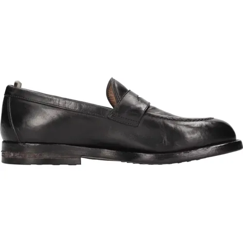 Flache Schuhe Schwarz - Officine Creative - Modalova