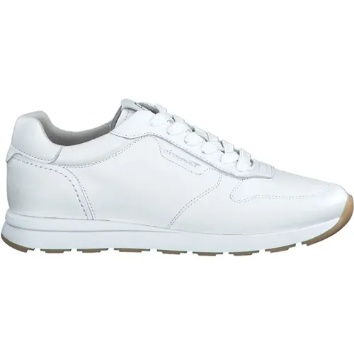 Leather Sneakers for Women , female, Sizes: 7 UK, 4 UK, 6 UK, 5 UK - tamaris - Modalova