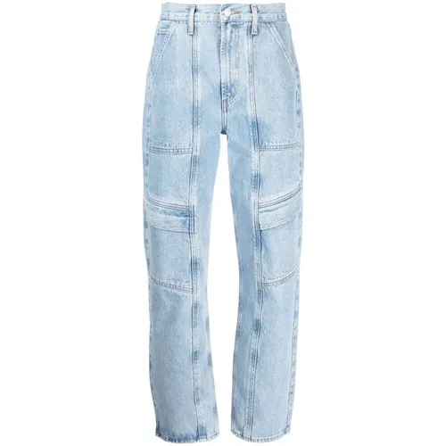Hellblaue Jeans aus Bio-Baumwolle - Agolde - Modalova