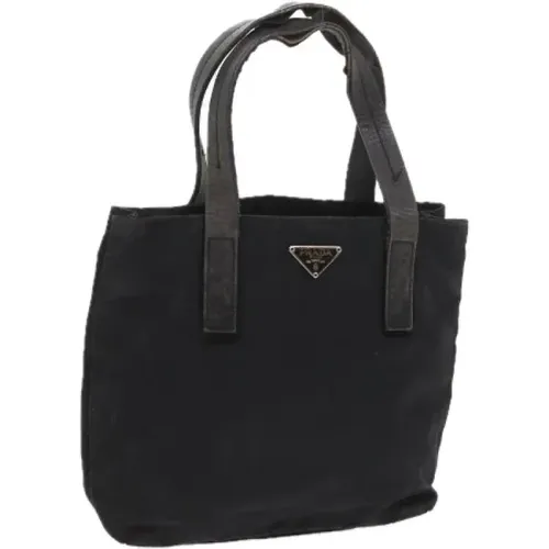 Pre-owned Tote Bags, female, , Size: ONE SIZE Pre-owned Nylon handbags - Prada Vintage - Modalova