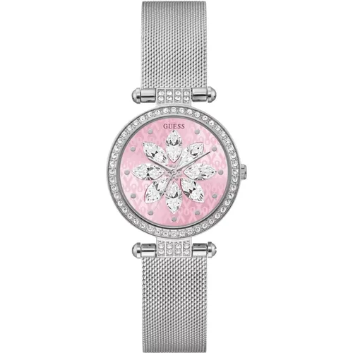 Sparkling Pink Women's Watch , female, Sizes: ONE SIZE - Guess - Modalova