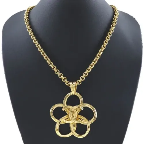 Pre-owned Jewellery, female, , Size: ONE SIZE Pre-owned Gold chanel-jewelry - Chanel Vintage - Modalova