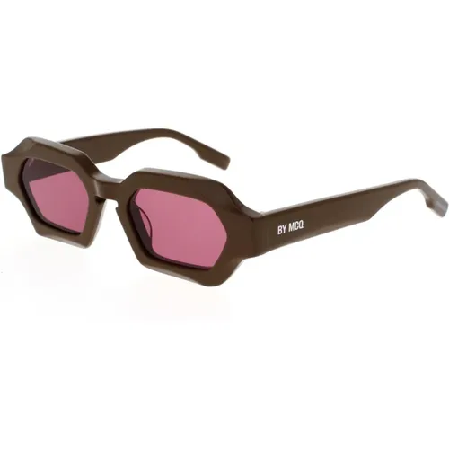 McQ Mq0323S 003 Violet Sunglasses , unisex, Sizes: 49 MM - alexander mcqueen - Modalova