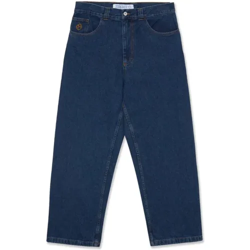 Big Boy Jeans Blau Baumwolle Frühling/Sommer 2024 , Herren, Größe: XL - Polar Skate Co. - Modalova