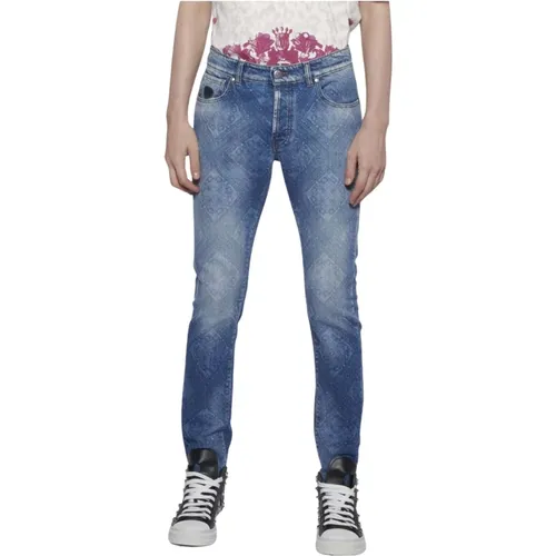 Stylische Slim Fit Jeans für Männer , Herren, Größe: W36 - John Richmond - Modalova