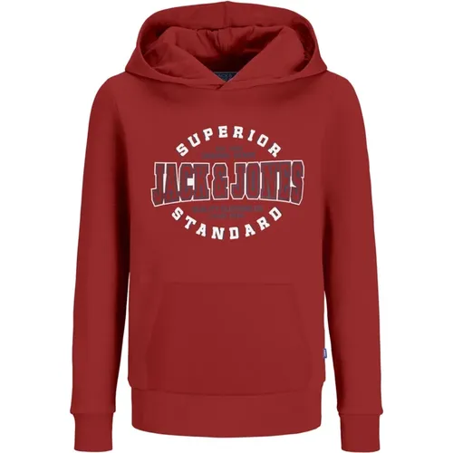 Logo Hoodie für Jungen - jack & jones - Modalova