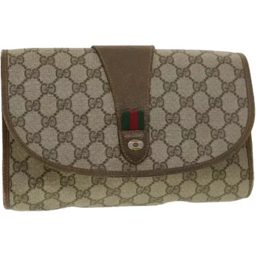 Pre-owned Canvas gucci-bags , female, Sizes: ONE SIZE - Gucci Vintage - Modalova