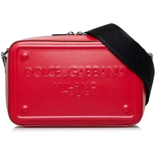 Pre-owned Cross Body Bags, female, , Size: ONE SIZE Pre-owned Leather shoulder-bags - Dolce & Gabbana Pre-owned - Modalova