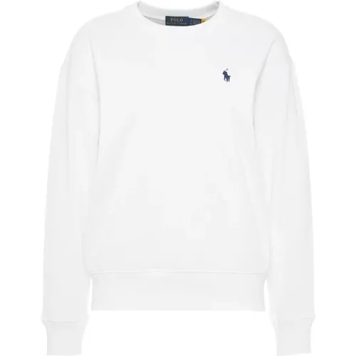 Weiße Sweatshirt Ss24 Schonwaschgang - Ralph Lauren - Modalova