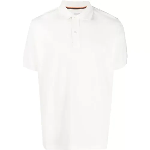 Klassische Weiße Polo T-shirts und Polos , Herren, Größe: S - PS By Paul Smith - Modalova