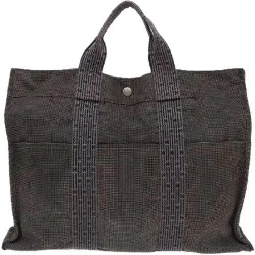 Pre-owned Tote Bags, female, , Size: ONE SIZE Pre-owned Canvas totes - Hermès Vintage - Modalova