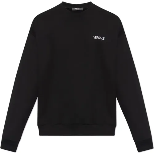 Sweatshirt mit Logo Versace - Versace - Modalova