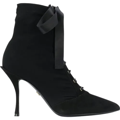 Boots , Damen, Größe: 38 1/2 EU - Dolce & Gabbana - Modalova